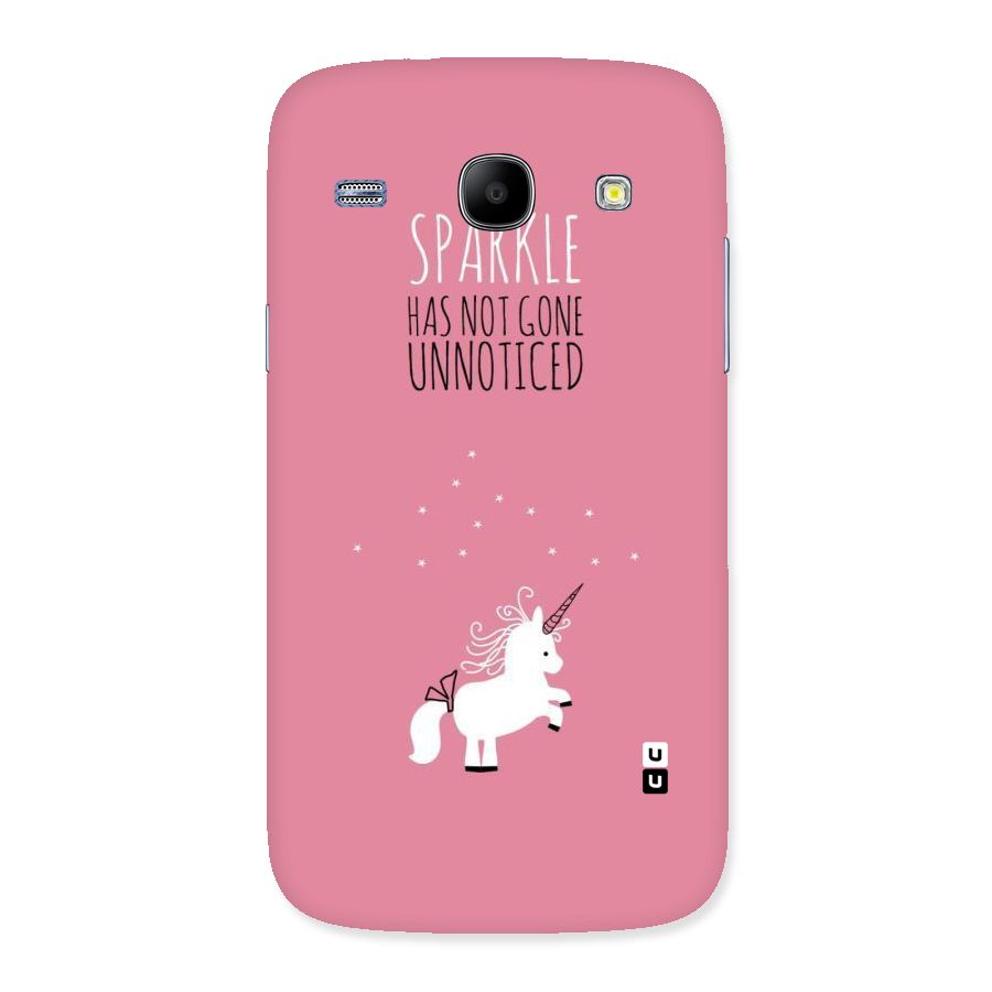 Sparkle Not Unnoticed Back Case for Galaxy Core