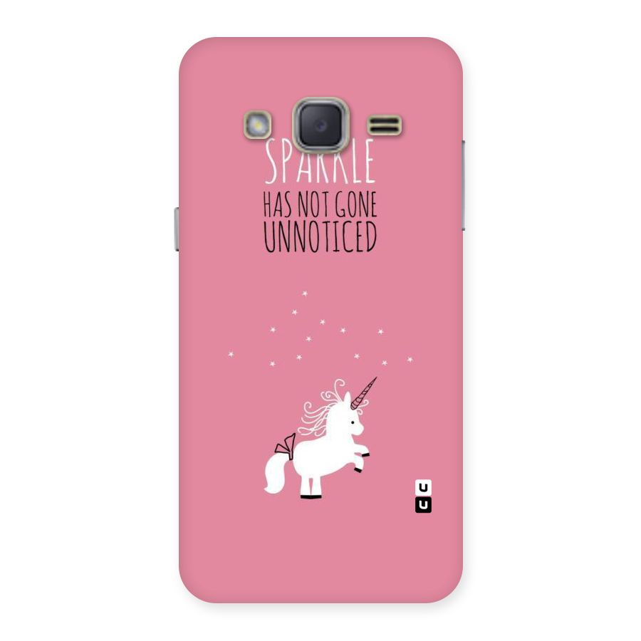 Sparkle Not Unnoticed Back Case for Galaxy J2