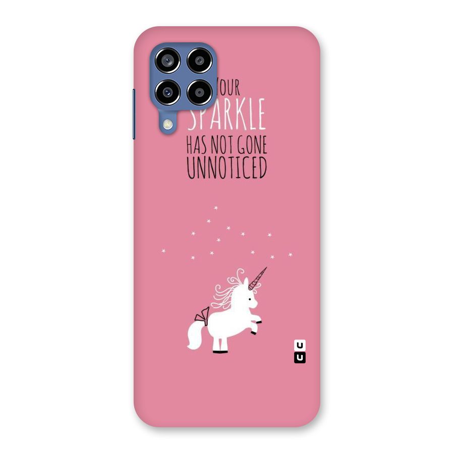 Sparkle Not Unnoticed Back Case for Galaxy M53 5G