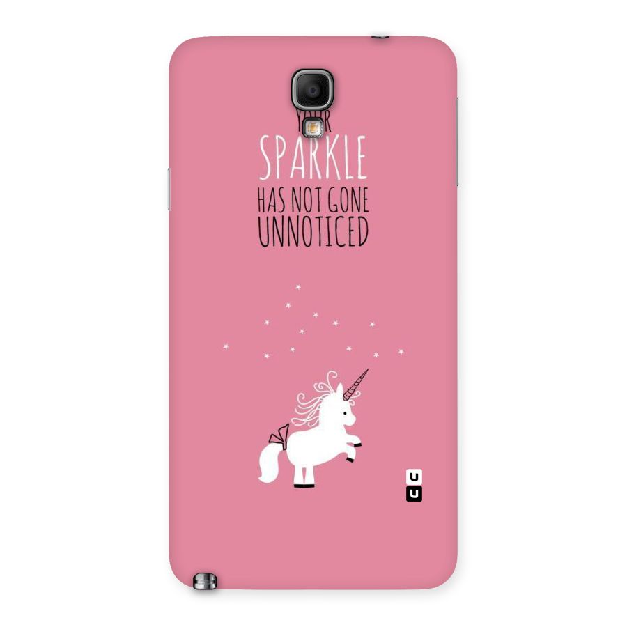 Sparkle Not Unnoticed Back Case for Galaxy Note 3 Neo