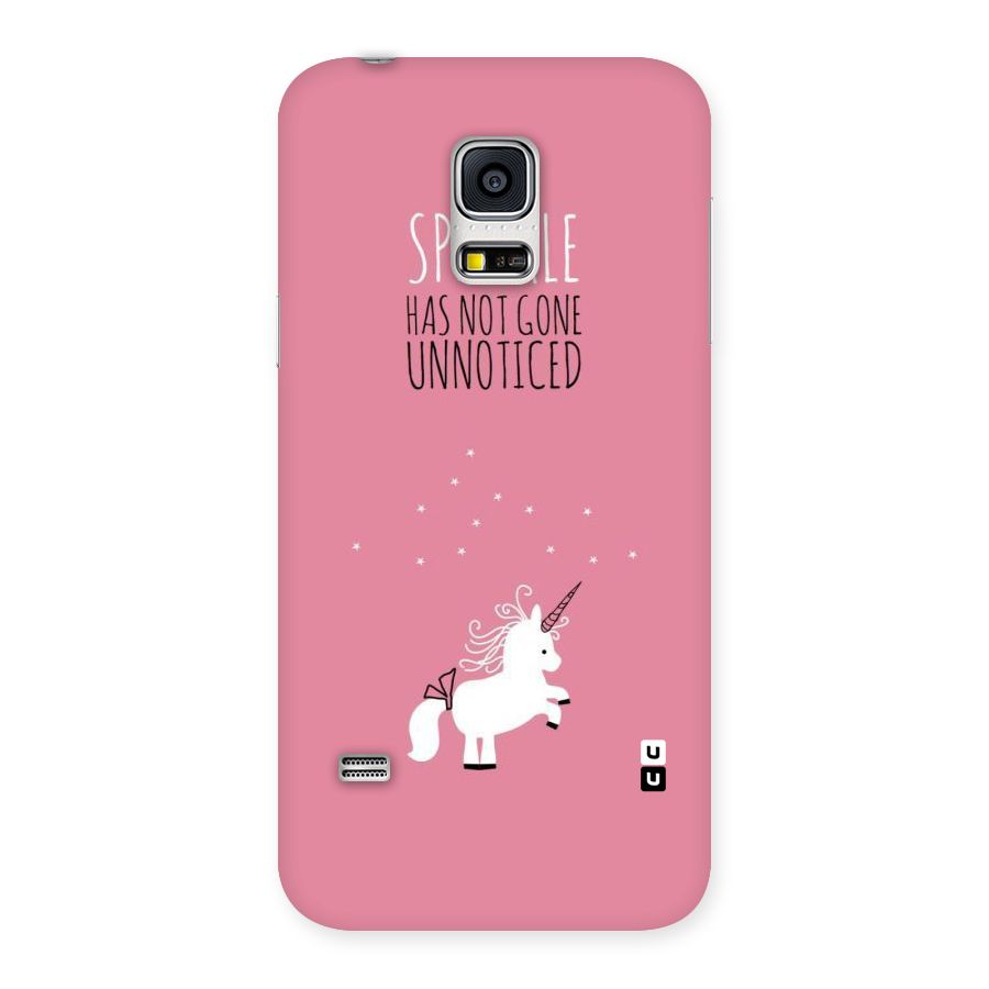 Sparkle Not Unnoticed Back Case for Galaxy S5 Mini