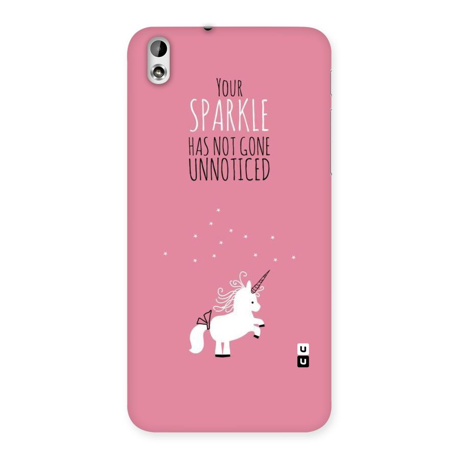 Sparkle Not Unnoticed Back Case for HTC Desire 816g