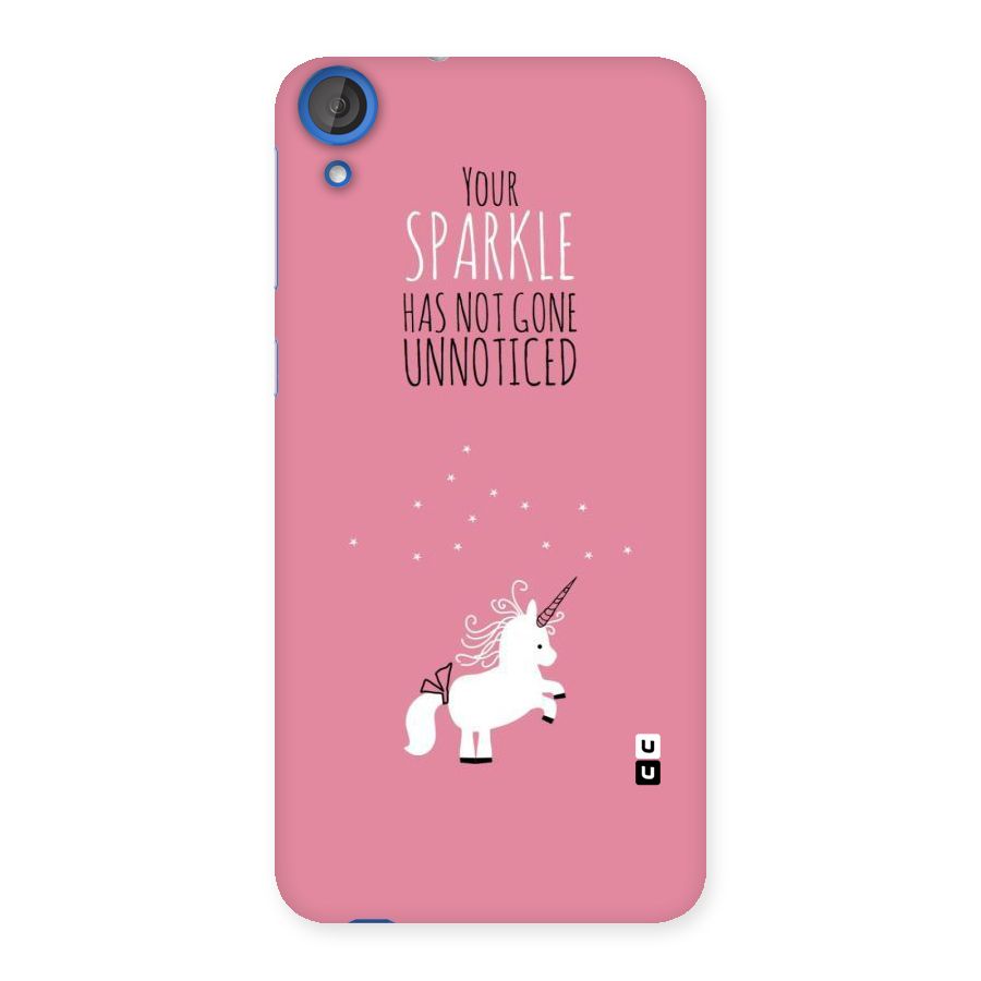 Sparkle Not Unnoticed Back Case for HTC Desire 820