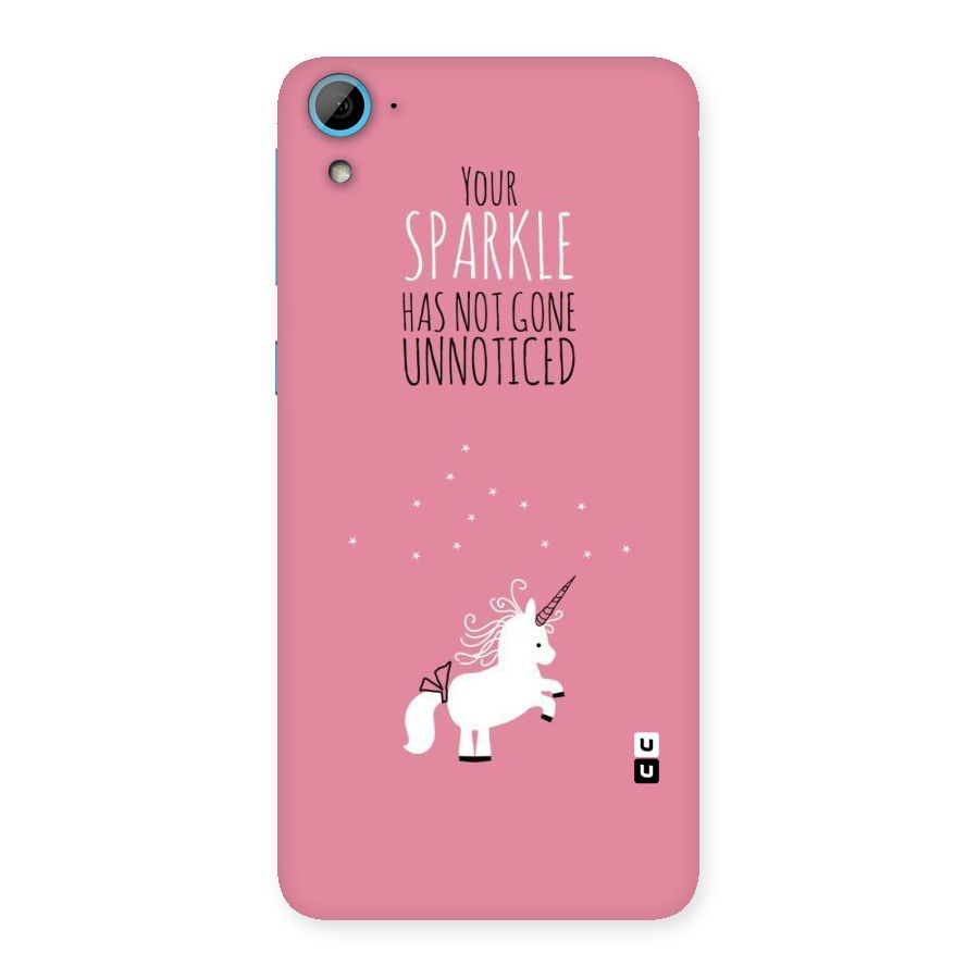 Sparkle Not Unnoticed Back Case for HTC Desire 826