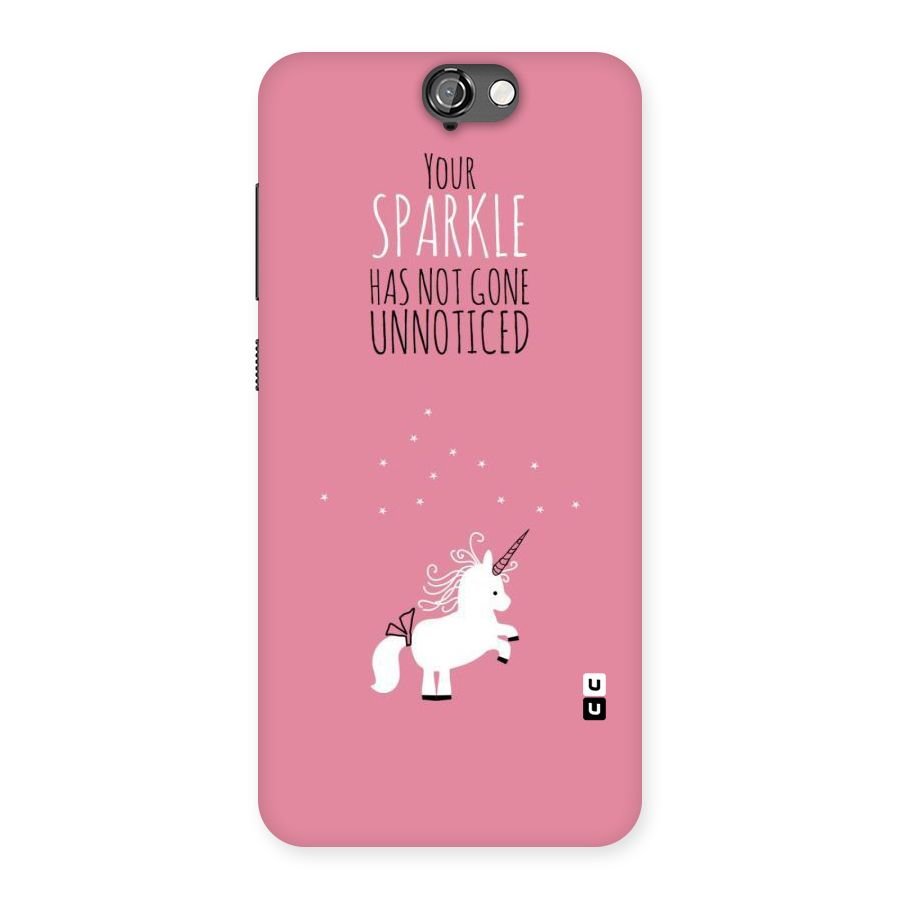 Sparkle Not Unnoticed Back Case for HTC One A9