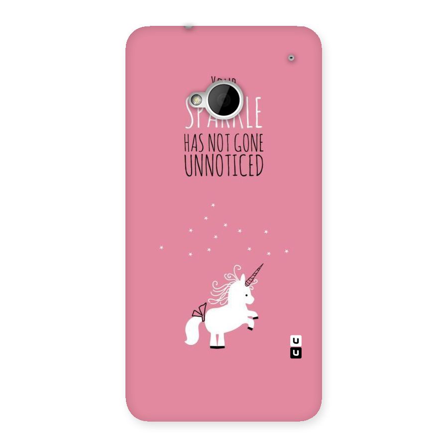 Sparkle Not Unnoticed Back Case for HTC One M7