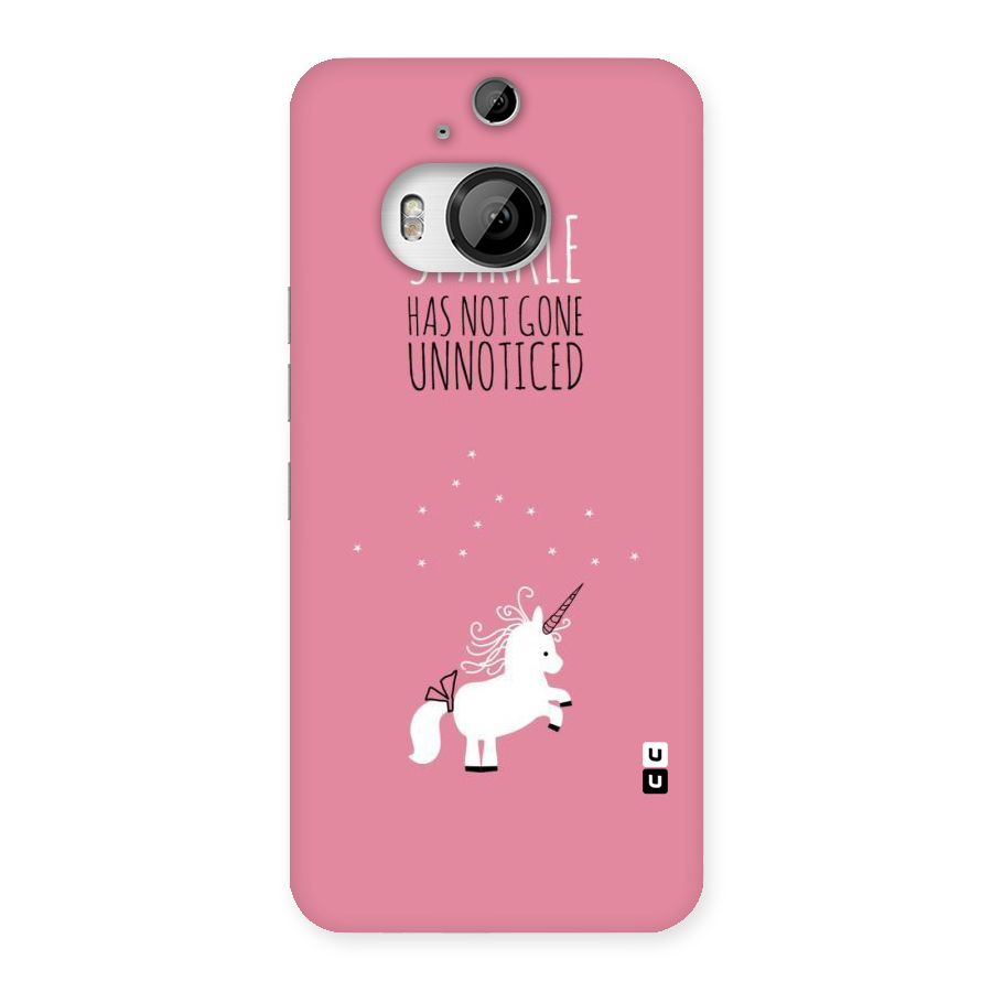 Sparkle Not Unnoticed Back Case for HTC One M9 Plus