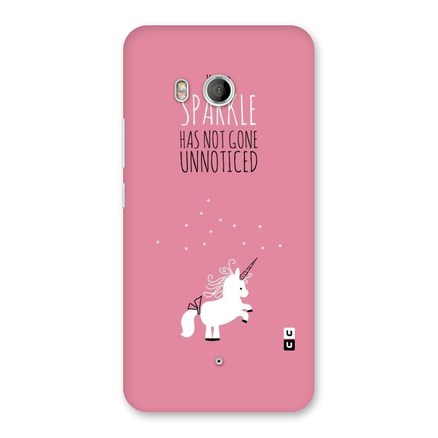 Sparkle Not Unnoticed Back Case for HTC U11