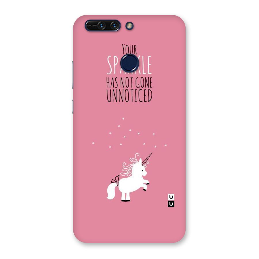 Sparkle Not Unnoticed Back Case for Honor 8 Pro