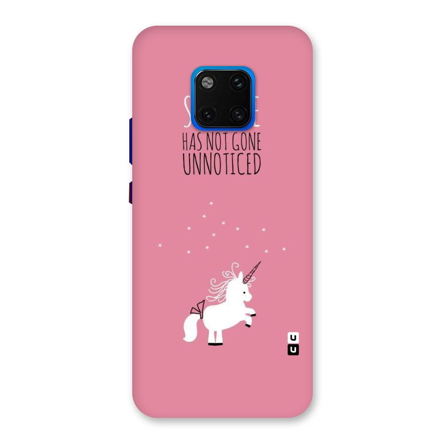 Sparkle Not Unnoticed Back Case for Huawei Mate 20 Pro