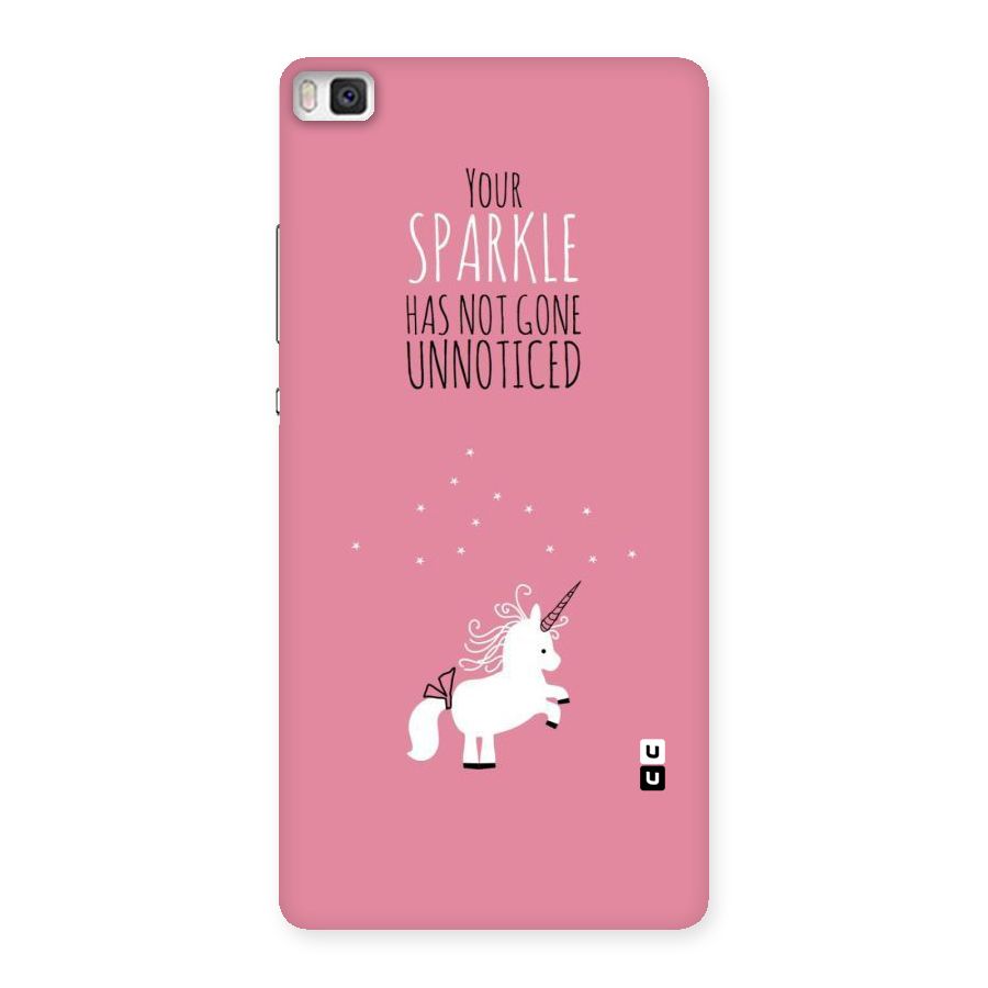 Sparkle Not Unnoticed Back Case for Huawei P8