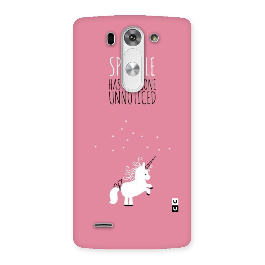 Sparkle Not Unnoticed Back Case for LG G3 Mini