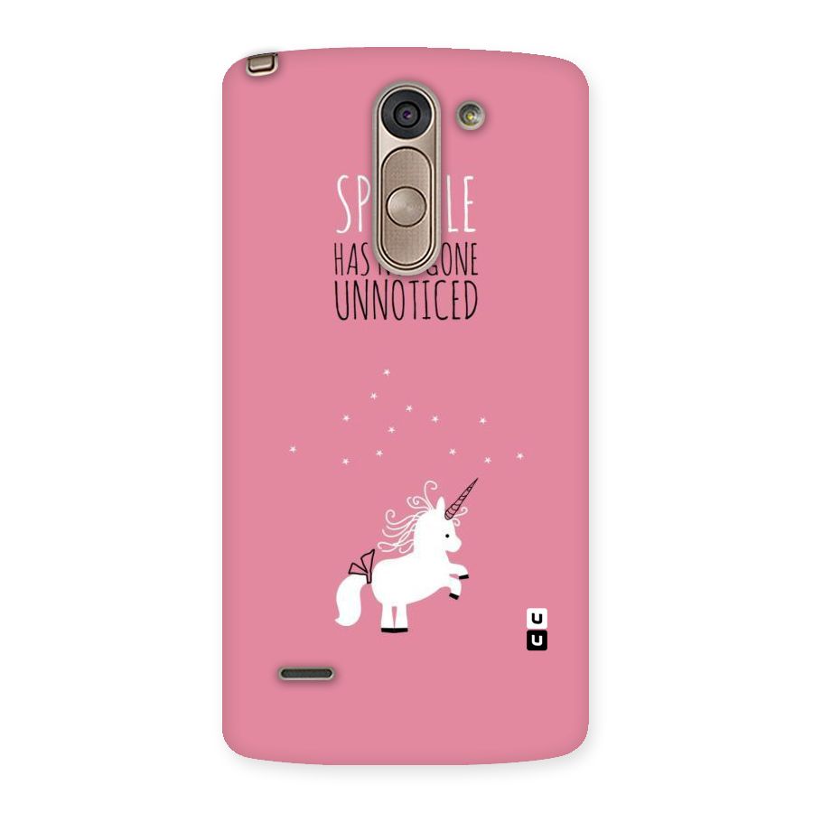 Sparkle Not Unnoticed Back Case for LG G3 Stylus