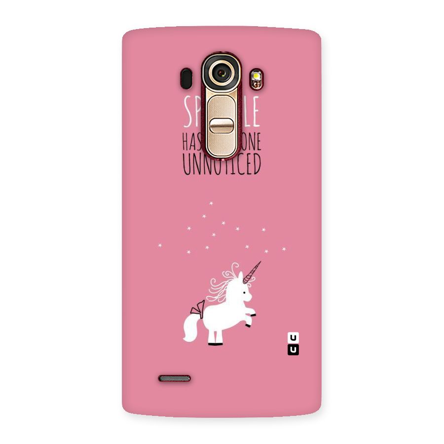 Sparkle Not Unnoticed Back Case for LG G4
