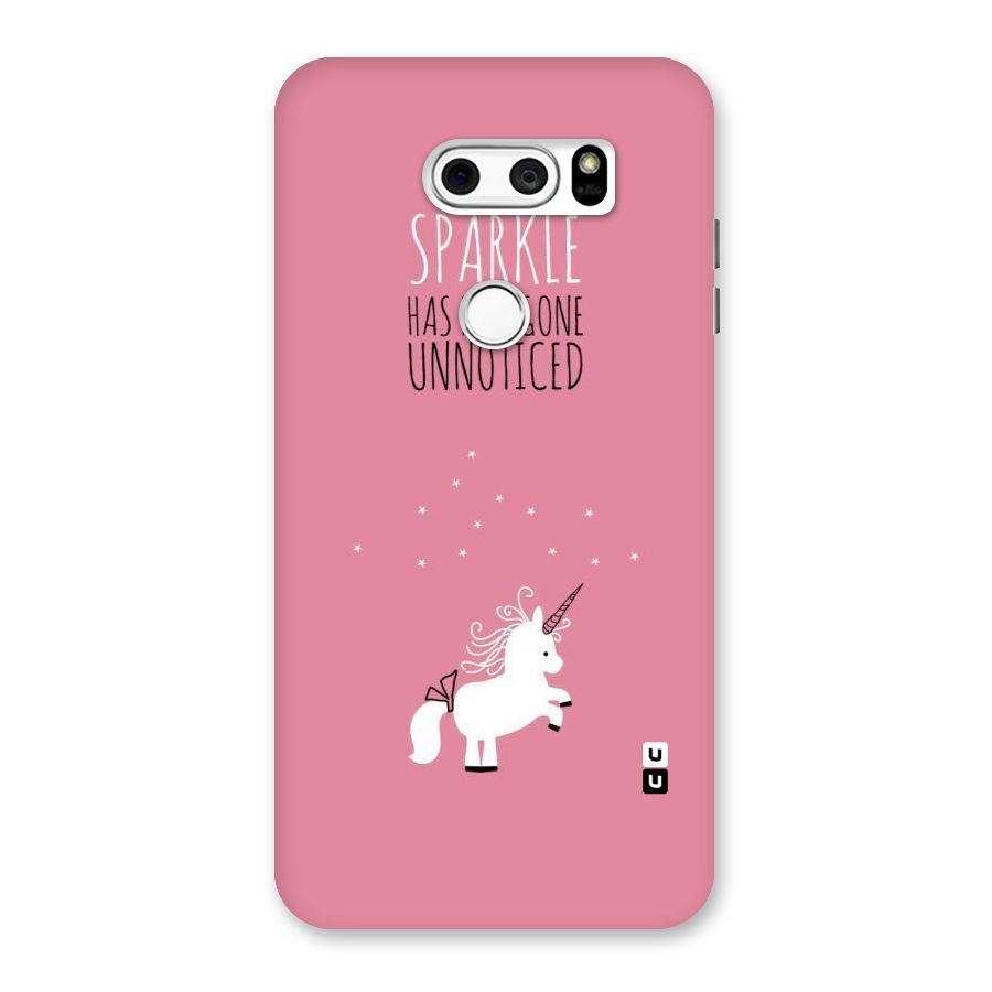 Sparkle Not Unnoticed Back Case for LG V30