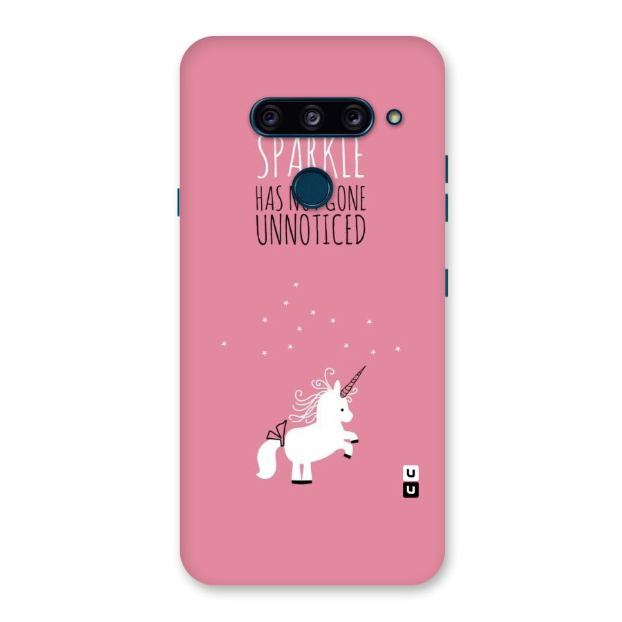 Sparkle Not Unnoticed Back Case for LG  V40 ThinQ