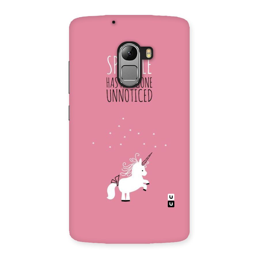 Sparkle Not Unnoticed Back Case for Lenovo K4 Note
