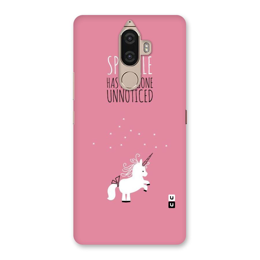 Sparkle Not Unnoticed Back Case for Lenovo K8 Note