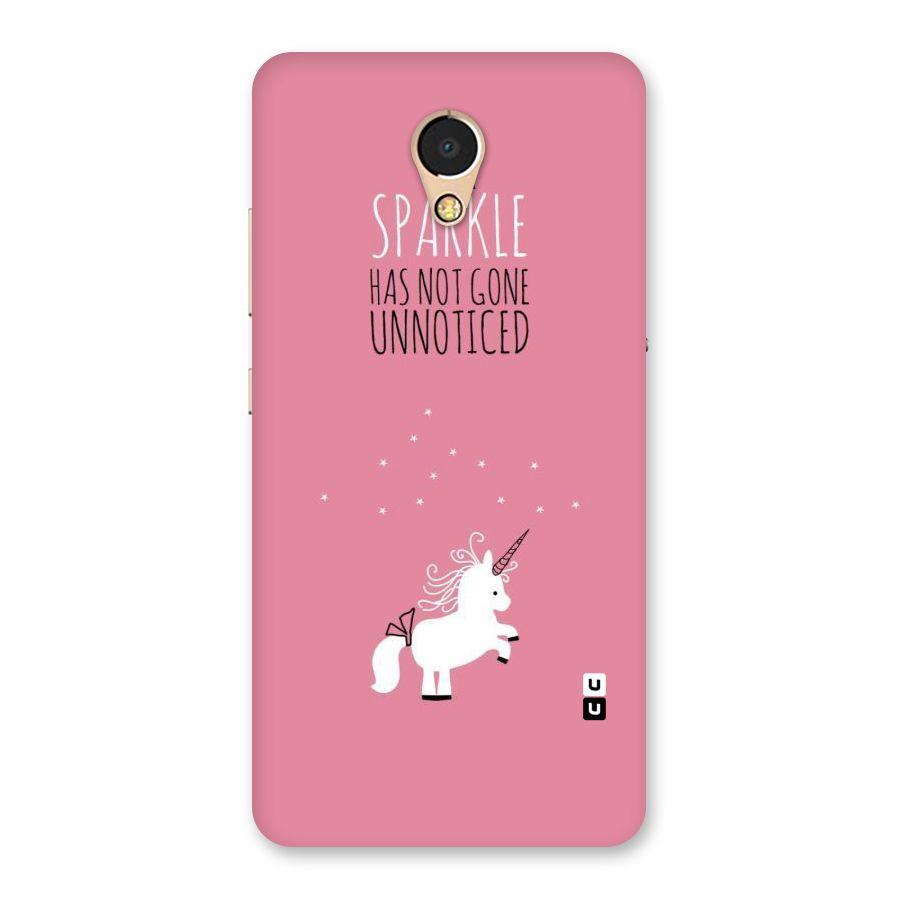 Sparkle Not Unnoticed Back Case for Lenovo P2