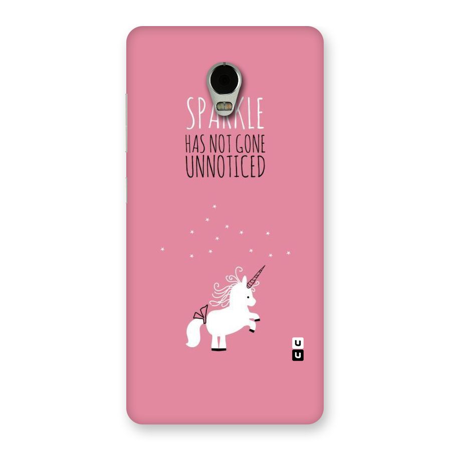 Sparkle Not Unnoticed Back Case for Lenovo Vibe P1