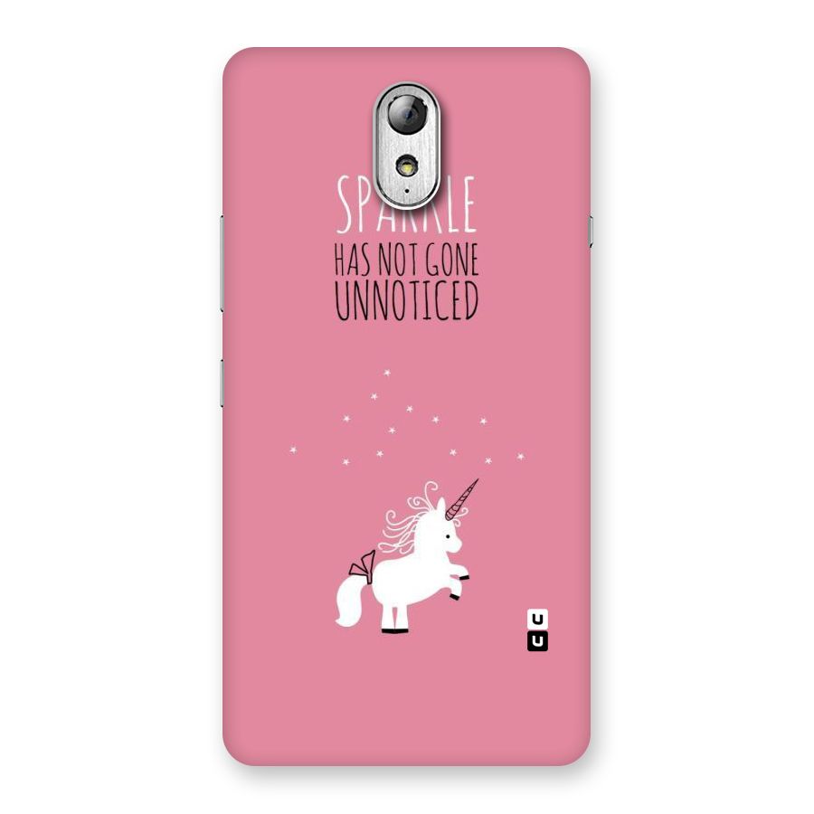Sparkle Not Unnoticed Back Case for Lenovo Vibe P1M