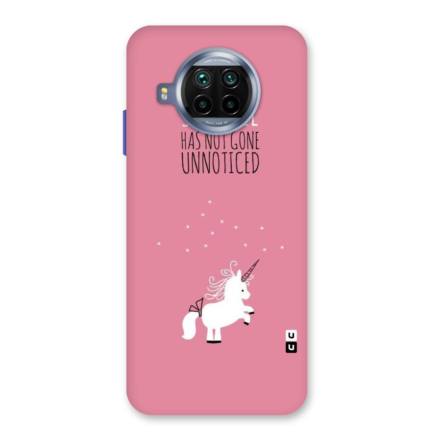 Sparkle Not Unnoticed Back Case for Mi 10i