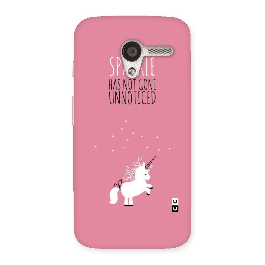 Sparkle Not Unnoticed Back Case for Moto X