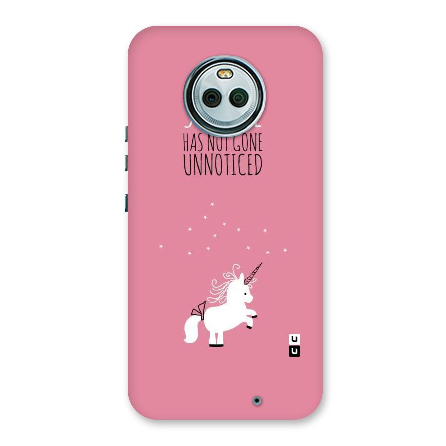 Sparkle Not Unnoticed Back Case for Moto X4