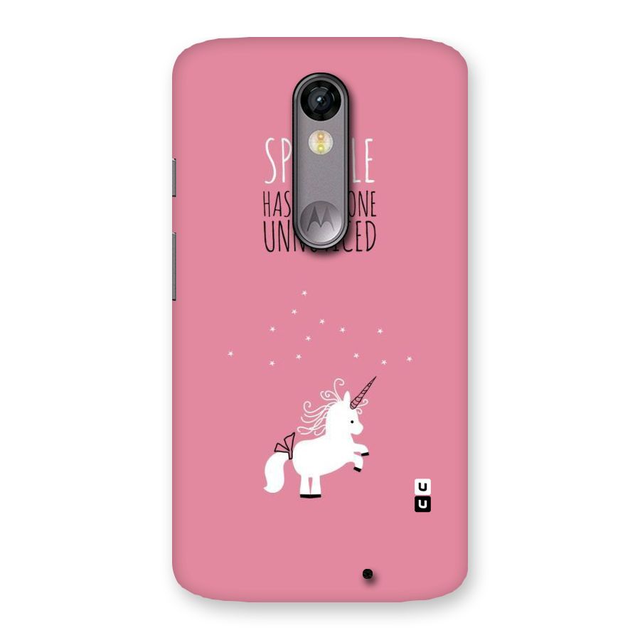 Sparkle Not Unnoticed Back Case for Moto X Force