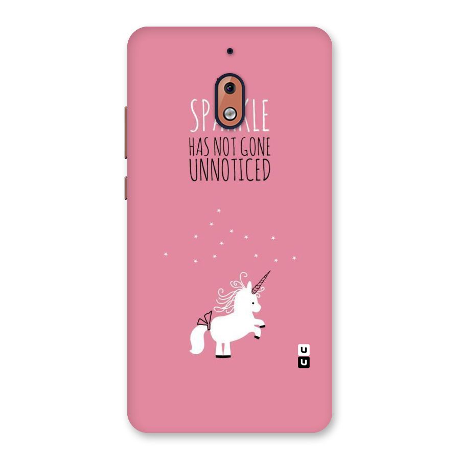 Sparkle Not Unnoticed Back Case for Nokia 2.1