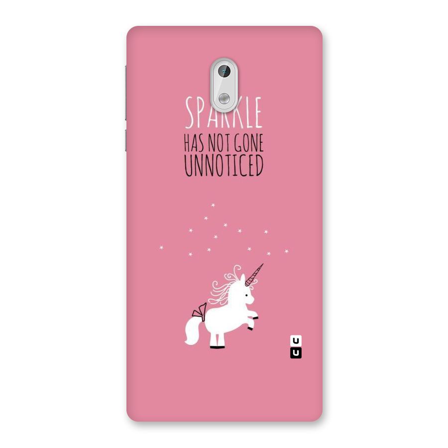 Sparkle Not Unnoticed Back Case for Nokia 3