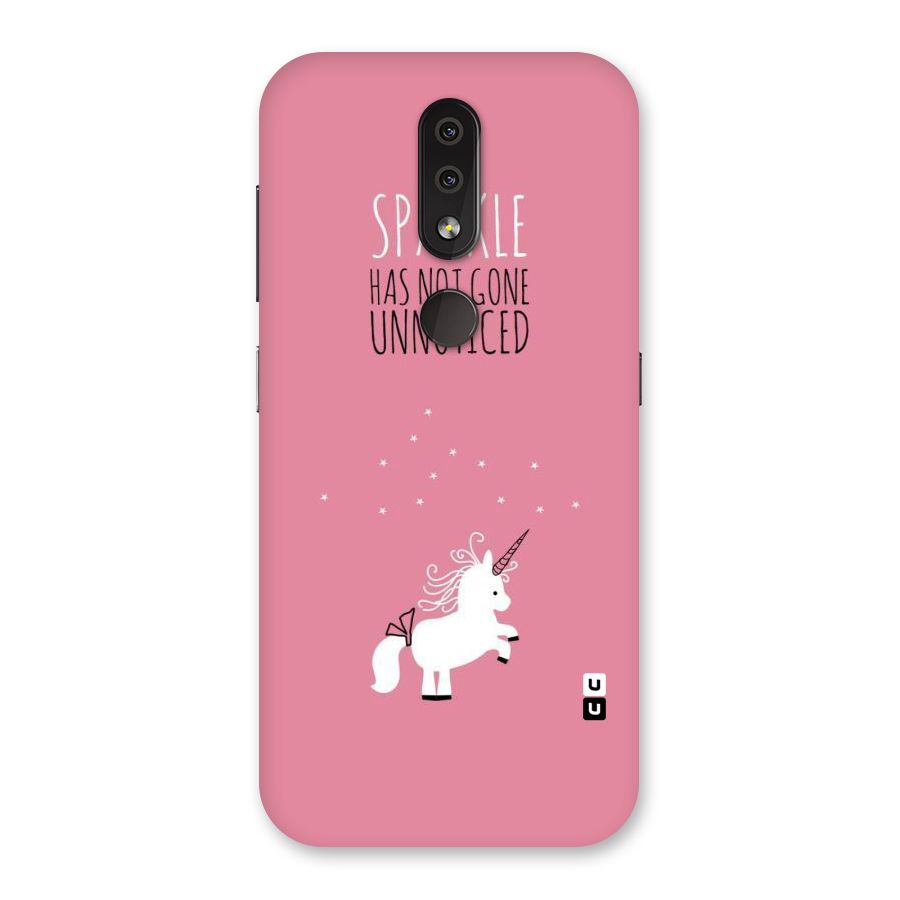 Sparkle Not Unnoticed Back Case for Nokia 4.2
