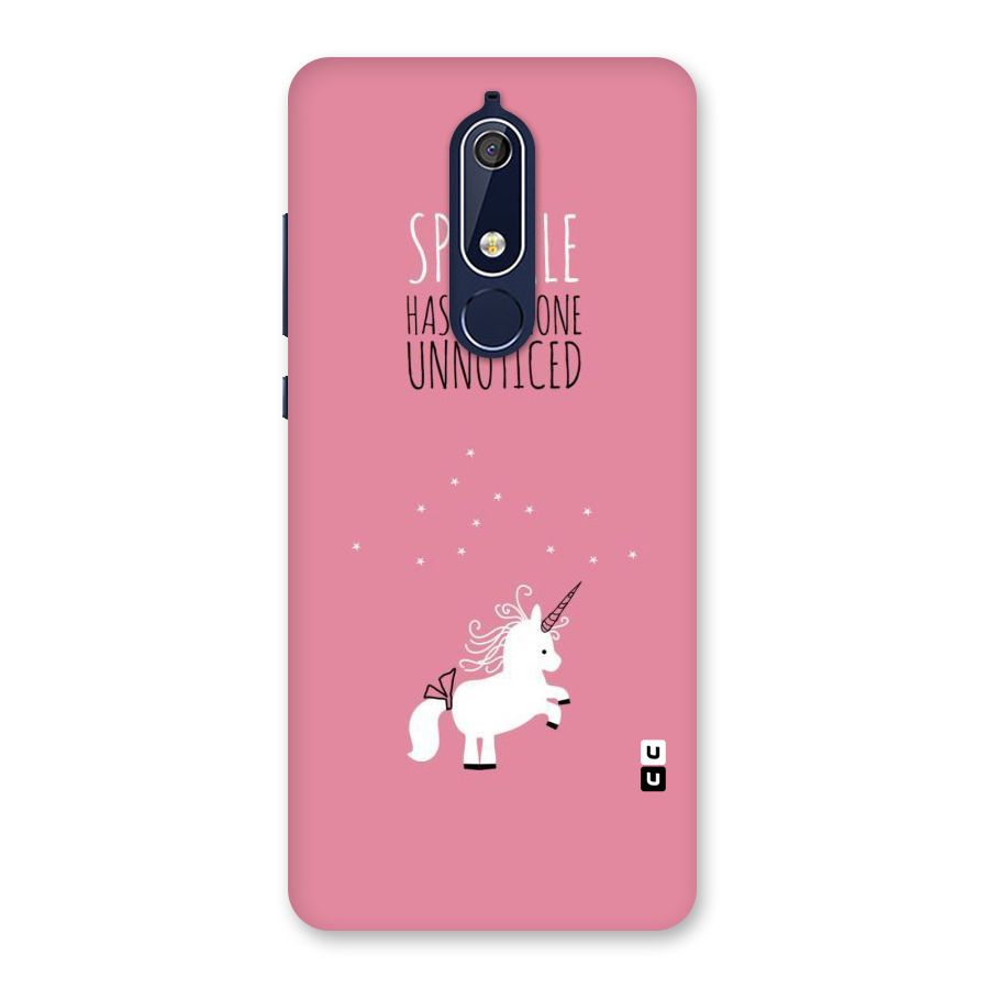 Sparkle Not Unnoticed Back Case for Nokia 5.1
