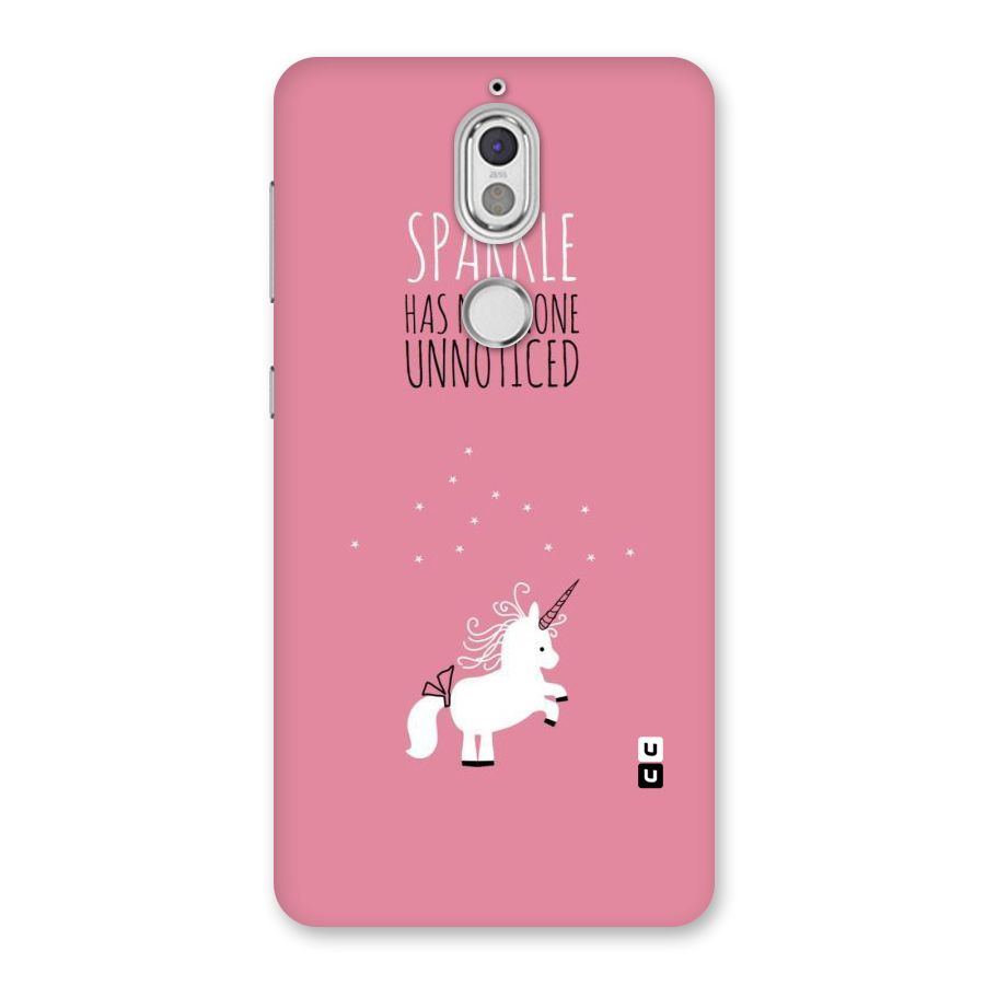 Sparkle Not Unnoticed Back Case for Nokia 7