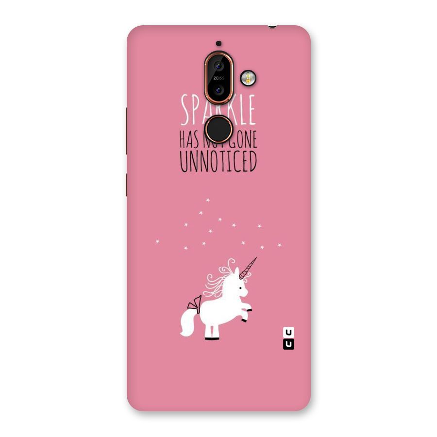 Sparkle Not Unnoticed Back Case for Nokia 7 Plus