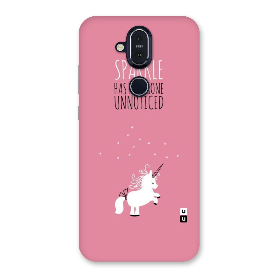 Sparkle Not Unnoticed Back Case for Nokia 8.1
