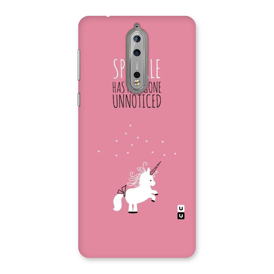Sparkle Not Unnoticed Back Case for Nokia 8