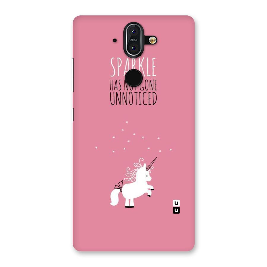 Sparkle Not Unnoticed Back Case for Nokia 8 Sirocco