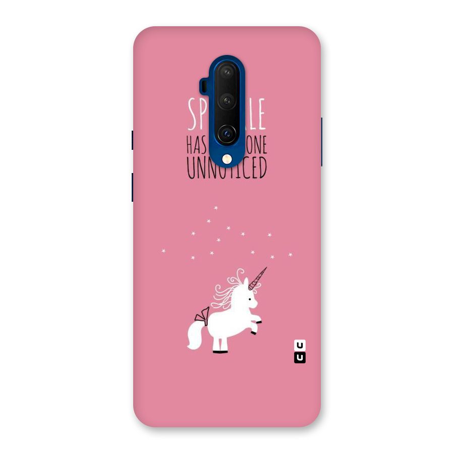 Sparkle Not Unnoticed Back Case for OnePlus 7T Pro