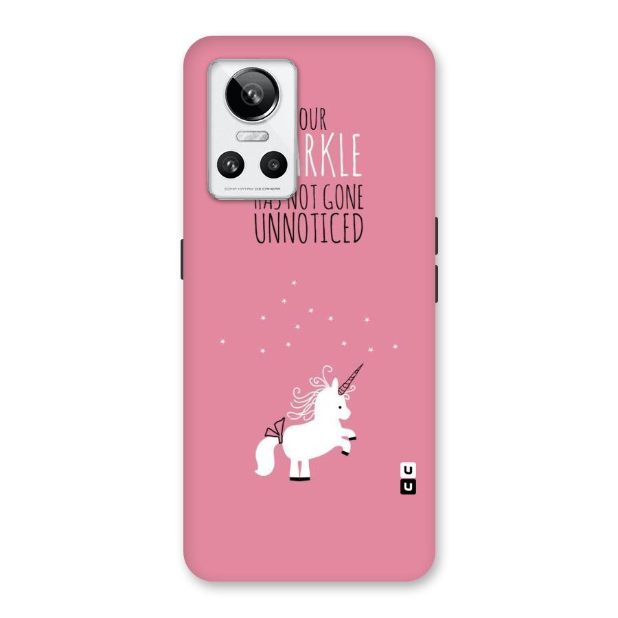 Sparkle Not Unnoticed Back Case for Realme GT Neo 3