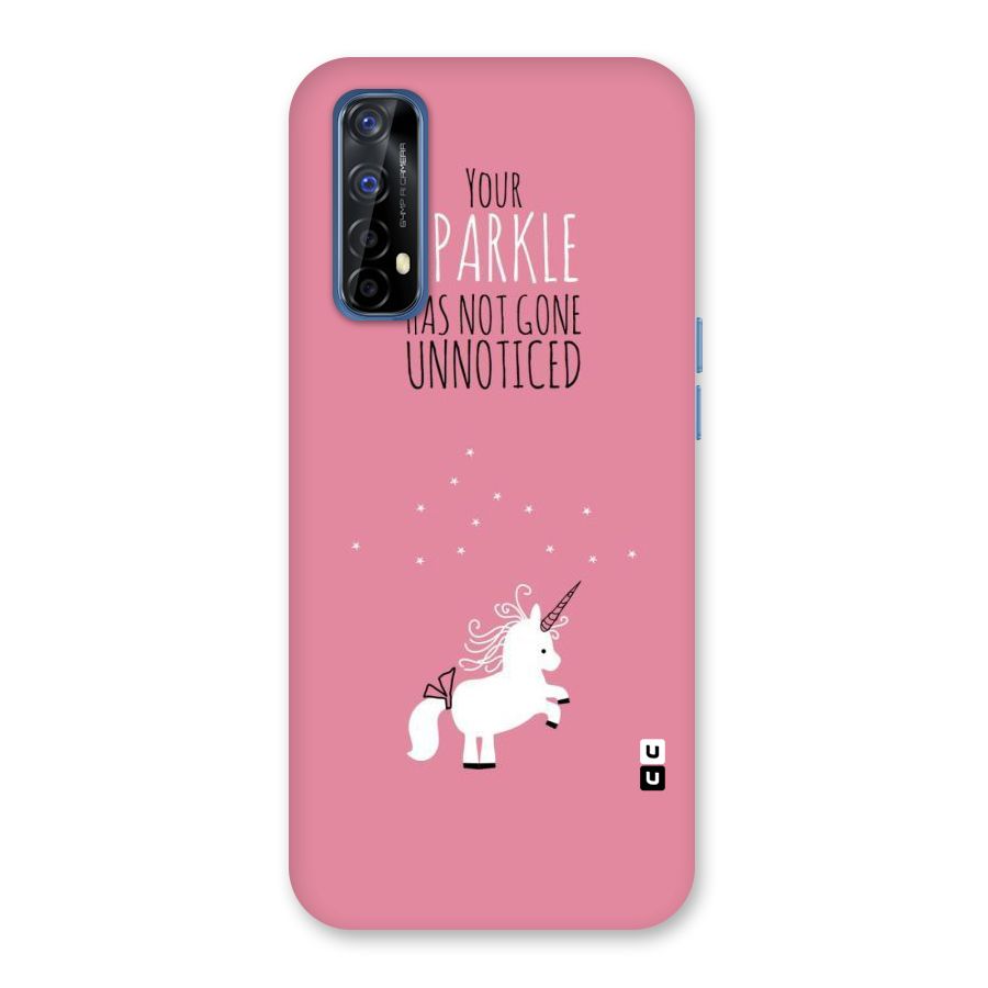 Sparkle Not Unnoticed Back Case for Realme Narzo 20 Pro