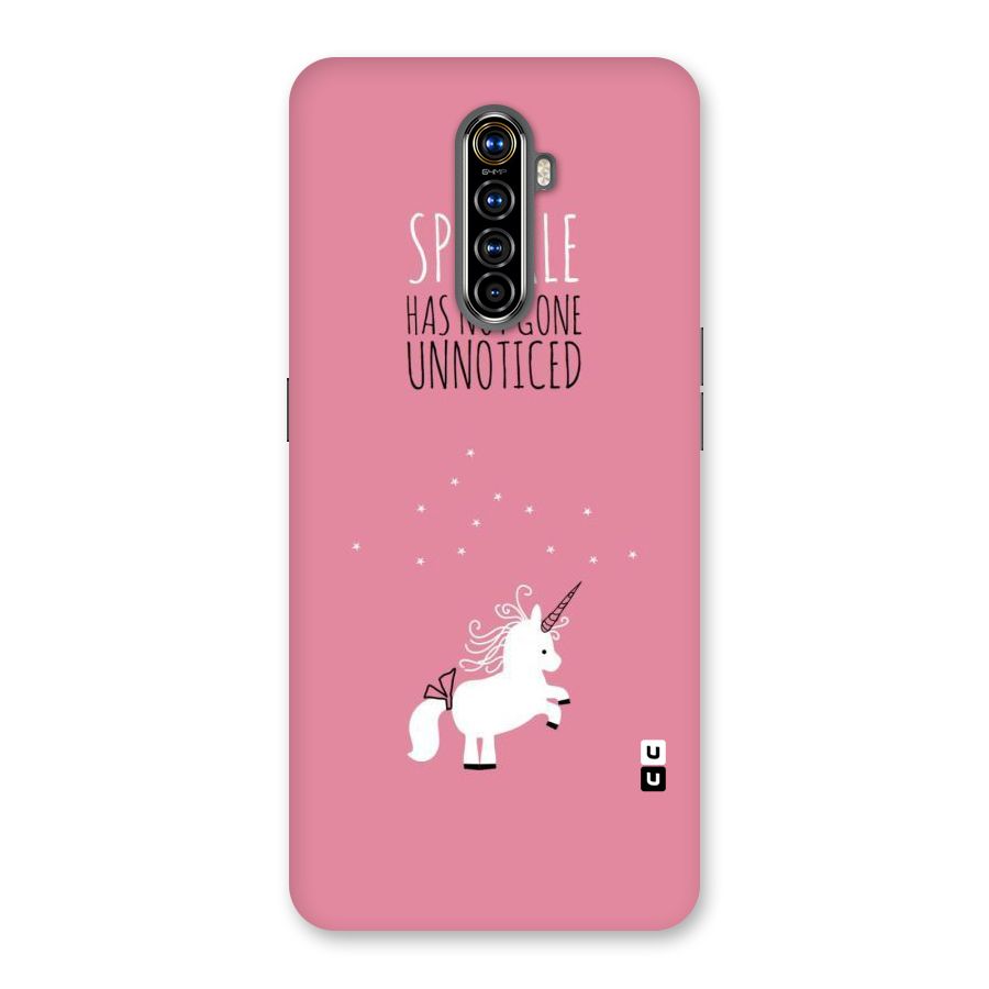 Sparkle Not Unnoticed Back Case for Realme X2 Pro