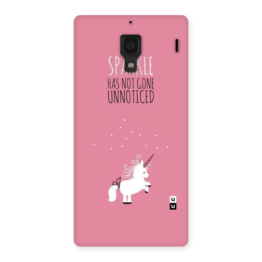 Sparkle Not Unnoticed Back Case for Redmi 1S