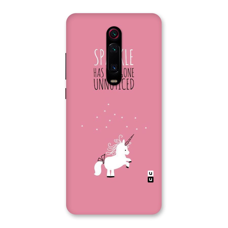 Sparkle Not Unnoticed Back Case for Redmi K20