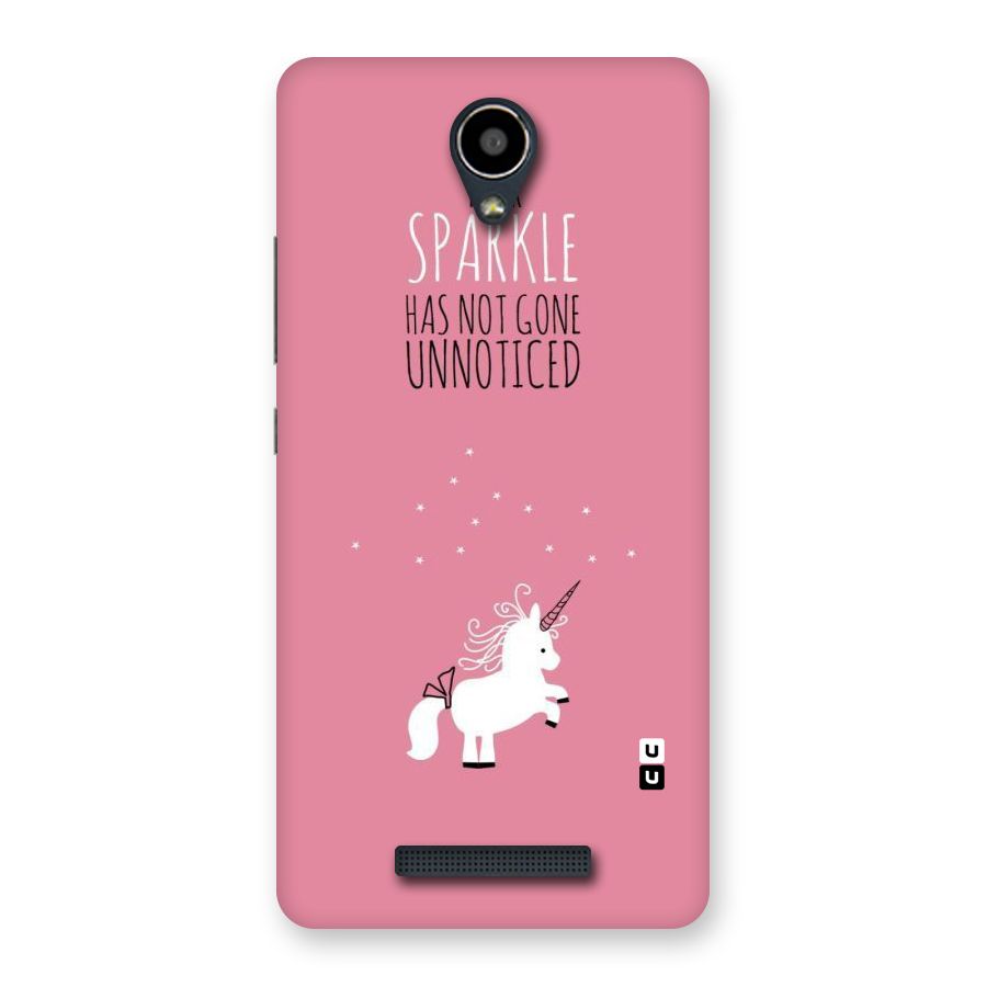 Sparkle Not Unnoticed Back Case for Redmi Note 2