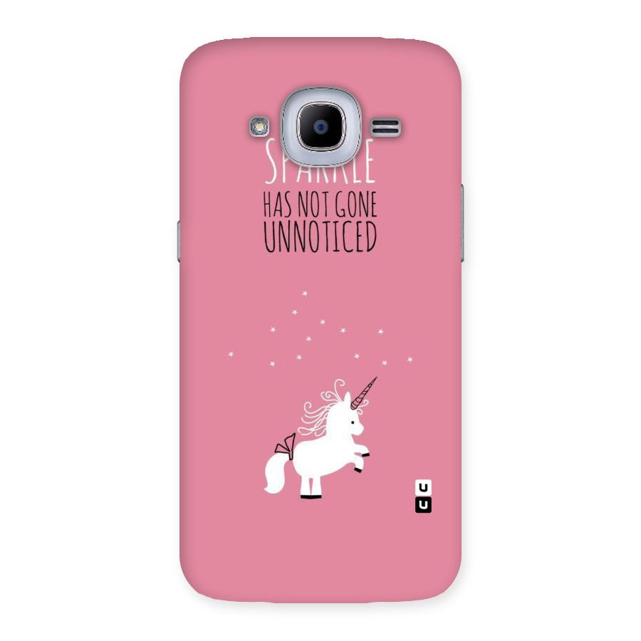 Sparkle Not Unnoticed Back Case for Samsung Galaxy J2 Pro