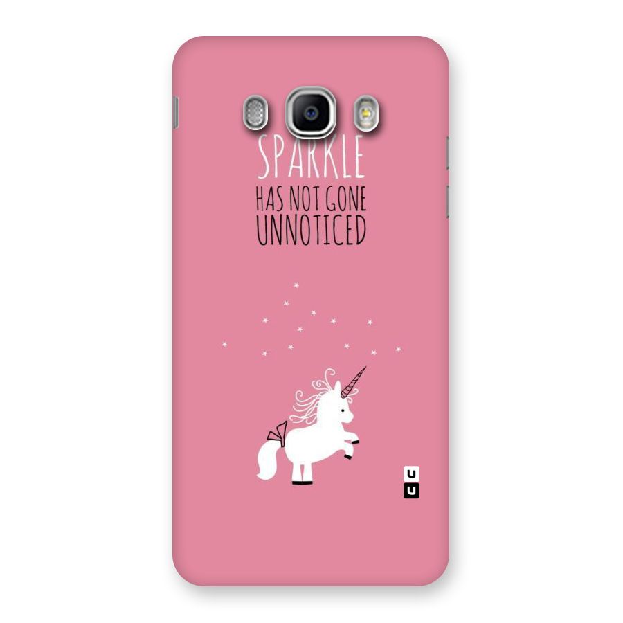 Sparkle Not Unnoticed Back Case for Samsung Galaxy J5 2016