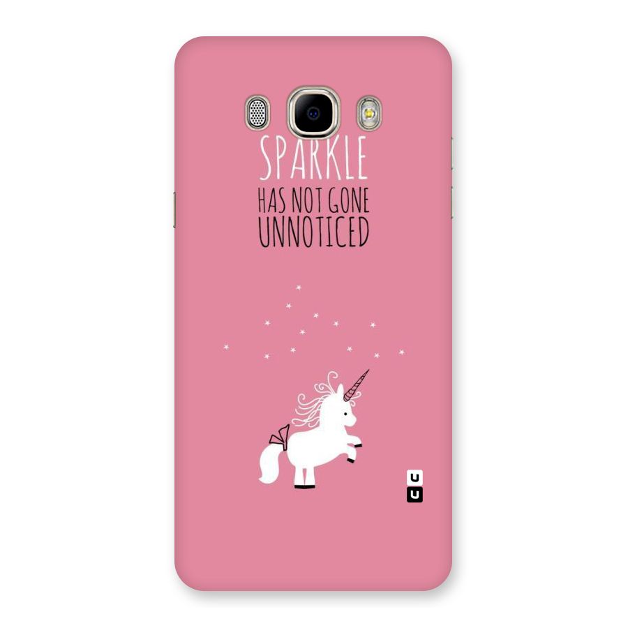 Sparkle Not Unnoticed Back Case for Samsung Galaxy J7 2016