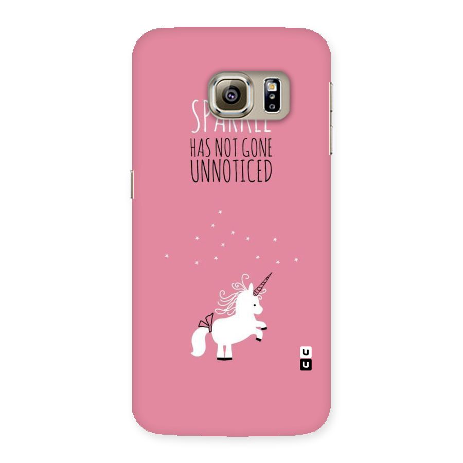 Sparkle Not Unnoticed Back Case for Samsung Galaxy S6 Edge