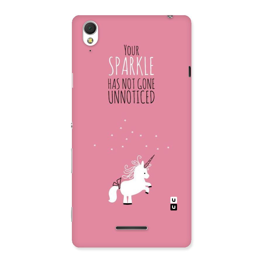 Sparkle Not Unnoticed Back Case for Sony Xperia T3